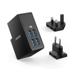 Anker PowerPort 4 Lite Wall charger - Black